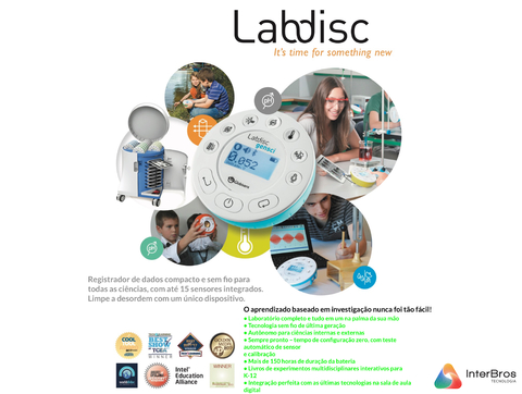 Globisens Labdisc Physio (Física) , Educacional K-12 , Boxlight LD12-PHY - comprar online