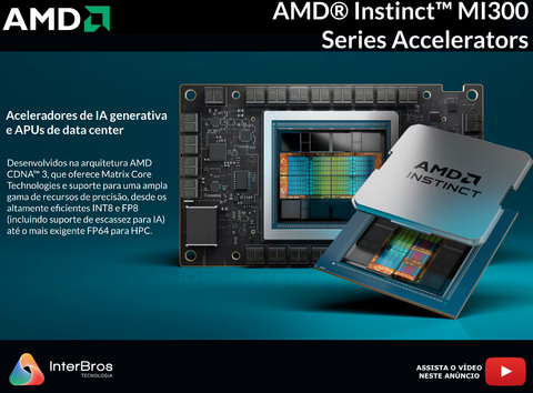 AMD Instinct MI325X Accelerators , 256GB HBM3E na internet