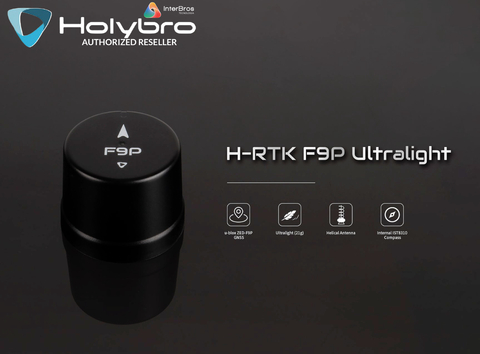 Holybro H-RTK F9P Helical , Posicionamento GNSS de Alta Precisão para Drones , Módulo UBLOX F9P, 12018