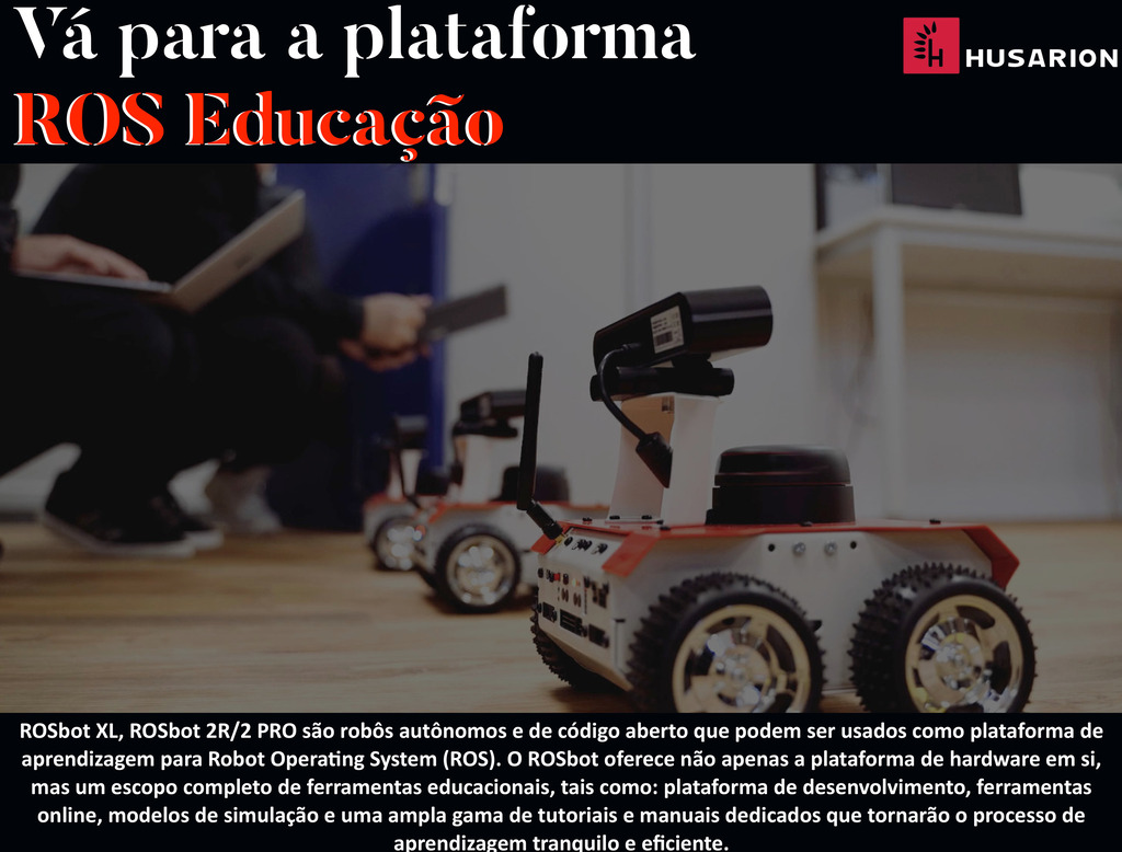 Imagem do Husarion ROSbot 2 PRO Autonomous, Open Source Robot Platform