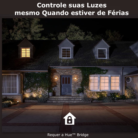 Philips Hue White & Color Ambiance Flourish Pendant Light l 2ª Geração l Luminária Pendente Inteligente l Bluetooth e WiFi l Alto Fluxo Luminoso 2.750 lumen l LED Integrado l Compatível com Alexa, Apple Homekit & Google Assistant | Funciona com Bluetooth e/ou com a Hue Bridge na internet