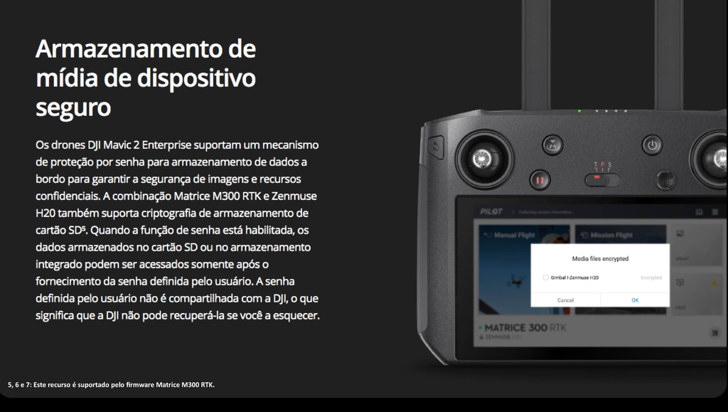 Imagen de DJI Smart Controller Enterprise l Compatível com Matrice 300 RTK l Drones & UAV l Pronta Entrega