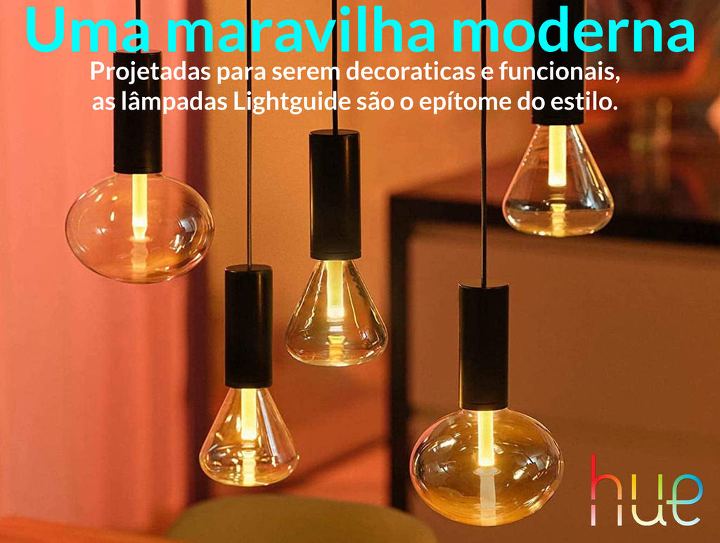 Philips Hue Lightguide G30 Small Globe Smart LED Bulb - Loja do Jangão - InterBros