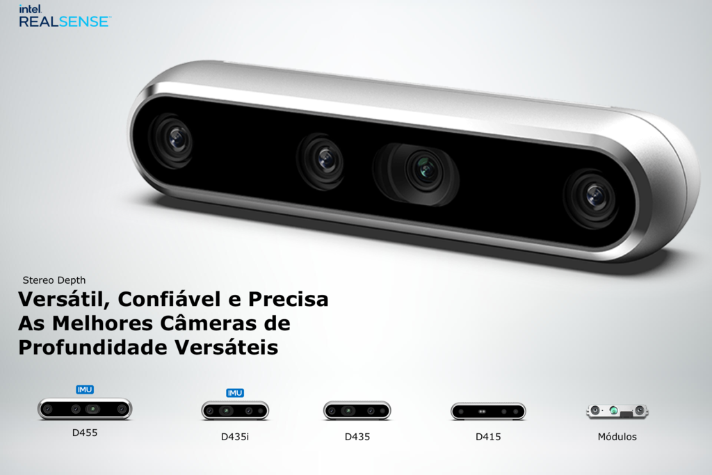 Intel Realsense Stereo Depth 3D Camera D435 - comprar online