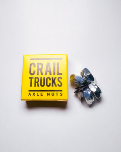 Porcas Axle Nuts Crail truck para eixo + Arruelas Speed Rings