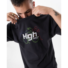 Camiseta High Tee Thriatlon "Preta"