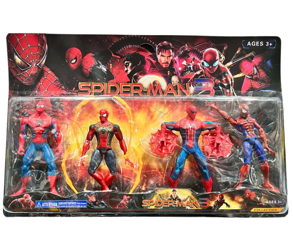 Munecos Spiderman x4 Comprar en mardelexpress