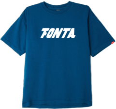 Camiseta Logo Fonta Azul