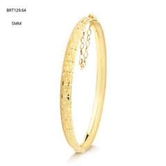 BRACELETE OURO AMARELO 5MM