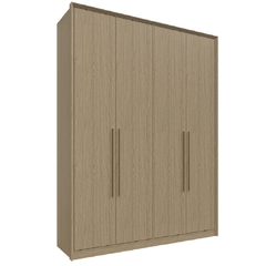 Guarda-roupa 4 portas 100% MDF Itaparica