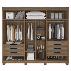 Guarda-roupa 100% MDF 6 PORTAS GUARAPARI PLUS - loja online