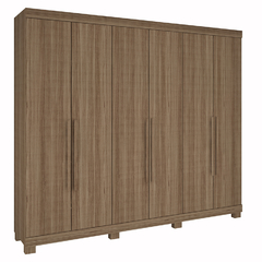 Guarda-roupa 100% MDF 6 PORTAS GUARAPARI PLUS - Royal Interiores