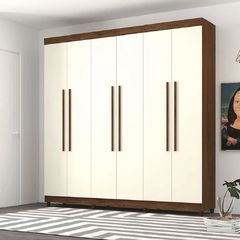 Guarda Roupa Elegance 6 Portas com 8 Pés Vila Rica - Royal Interiores