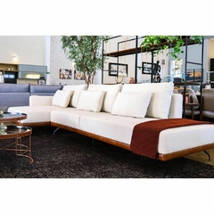 Imagem do Sofá Living com Chaise Brenand Bege