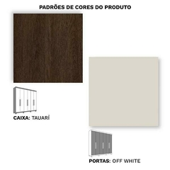 Imagem do Guarda Roupa 6 Portas Casal Paranoá - Tauarí/OffWhite