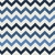 Tricoline Chevron degrade 0,50x 1,50m - cor azul