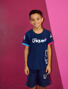 Camiseta M/C Marinho Infantil na internet