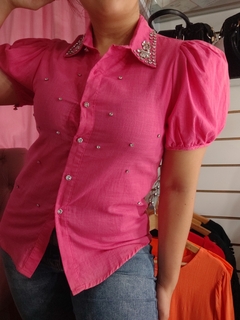 Camisa Princess con apliques - Issis Modas