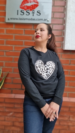 Sweater Aplique Corazon