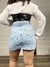 saia jeans clara com strass - comprar online