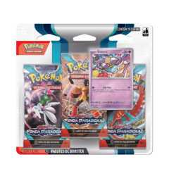 BLISTER TRIPLE PACK PINECO + SINITEA FENDA PARADOXAL - COPAG - POKÉMON ESCARLATE E VIOLETA 4 - NOVO - ORIGINAL - TCG - comprar online