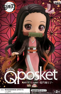 ACTION FIGURE QPOSKET DEMON SLAYER - NEZUKO KAMADO - COLEÇÃO I - BANPRESTO - NOVO - ORIGINAL