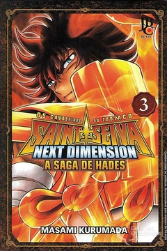 OS CAVALEIROS DO ZODÍACO NEXT DIMENSION A SAGA DE HADES - SAINT SEIYA - N°: 03 - NOVO LACRADO