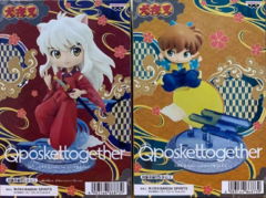 ACTION FIGURE QPOSKET INUYASHA E SHIPOO - KIT - NOVO - BANDAI - ORIGINAL - Loja Geek | Altair Play