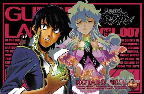 Mangá Gurren Lagann - 01 ao 10 - (volumes avulsos)