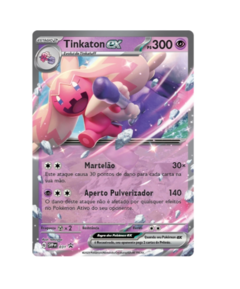 BARALHO DE BATALHA EX TINKATON EX - POKÉMON ESCARLATE E VIOLETA - DECK - COPAG - NOVO - ORIGINAL - TCG - comprar online