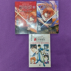 RUROUNI KENSHIN TOKUITSUBAN VERSÃO DO AUTOR N°: 01 e 02 + A SAKABATOU DE YAHIKO - COMPLETO - PACOTE - comprar online