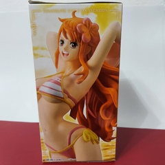 Imagem do ACTION FIGURE ONE PIECE - NAMI BIQUÍNI - GIRL ON VACATION - BANDAI - NOVO - ORIGINAL