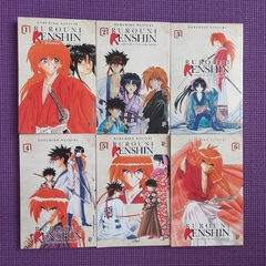 RUROUNI KENSHIN CRÔNICAS DA ERA MEIJI N°: 01 ao 06 - PACOTE