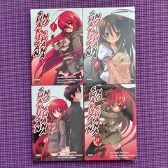 SHAKUGAN NO SHANA N°: 01 ao 04 (N°: 02, 03, 04 NOVO LACRADO) - PACOTE