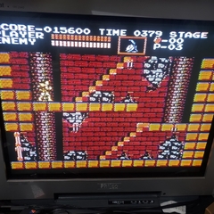 Nintendo Disk System com Castlevania na internet