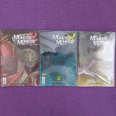 MONSTER X MONSTER N°: 01 ao 03 - COMPLETO - NOVO LACRADO - PACOTE - comprar online