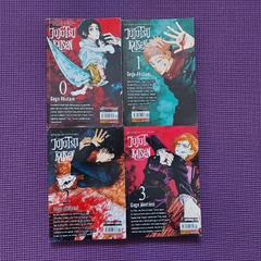 JUJUTSU KAISEN N°: 00, 01, 02, 03 - PACOTE - comprar online