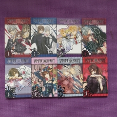 PACOTE MATSURI HINO - VAMPIRE KNIGHT N°: 01 ao 08, DESTINO CATIVO N°: 01 ao 05, MERU PURI N°: 01 ao 04 E WANTED - comprar online