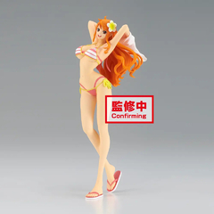 ACTION FIGURE ONE PIECE - NAMI BIQUÍNI - GIRL ON VACATION - BANDAI - NOVO - ORIGINAL na internet