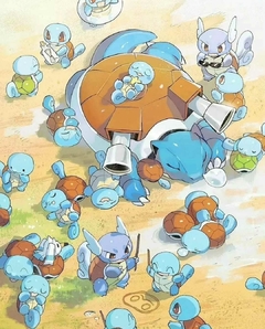 Imã de geladeira gigante A4 Pokemon - comprar online