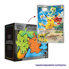 COLEÇÃO TREINADOR AVANÇADO EVOLUÇÕES EM PALDEA - POKÉMON ESCARLATE E VIOLETA 02 - NOVO - ORIGINAL - TCG na internet