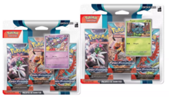 BLISTER TRIPLE PACK PINECO + SINITEA FENDA PARADOXAL - COPAG - POKÉMON ESCARLATE E VIOLETA 4 - NOVO - ORIGINAL - TCG