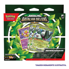 BARALHO BATALHA DELUXE QUAQUAVAL EX - POKÉMON ESCARLATE E VIOLETA - DECK - COPAG - NOVO - ORIGINAL - TCG - comprar online