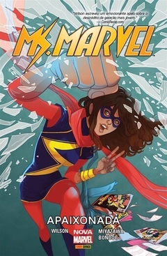 MS. MARVEL APAIXONADA CAPA CARTÃO altairplay