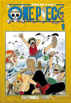 ONE PIECE 3 em 1 N°: 01 - NOVO LACRADO