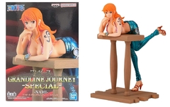 ACTION FIGURE ONE PIECE GRANDLINE JOURNEY SPECIAL - NAMI - VERSÃO ALTERNATIVA METALIZADA - BANDAI - NOVO - ORIGINAL