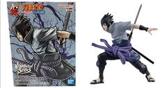 ACTION FIGURE VIBRATION STARS - SASUKE UCHIHA SHIPPUDEN - COMEMORAÇÃO 20 ANOS NARUTO - BANDAI - ORIGINAL - NOVO