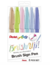 Marcador Artístico Brush Sign Pen 6 cores Pastel - Pentel