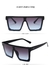 Óculos de sol quadrados várias cores para homens e mulheres, vintage e retrô - comprar online