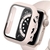 Imagem do Capa Vidro Temperado Apple Watch. Vidro + capa para apple 45mm 41mm 44mm 40mm 42mm 38mm watch protetor de tela apple assistir série 3 4 5 6 se 7